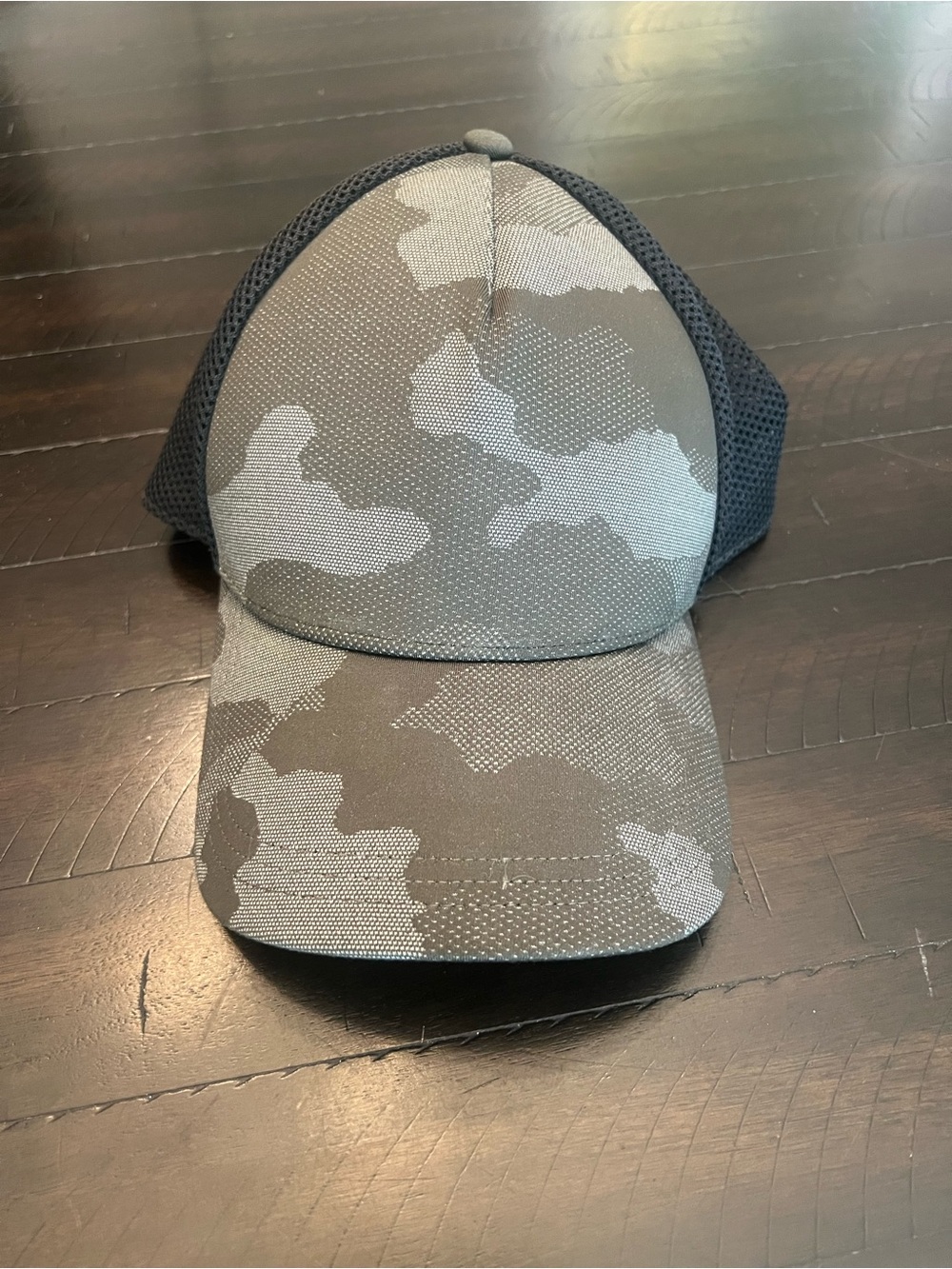 lululemon athletica Gray Camo Mesh Hat